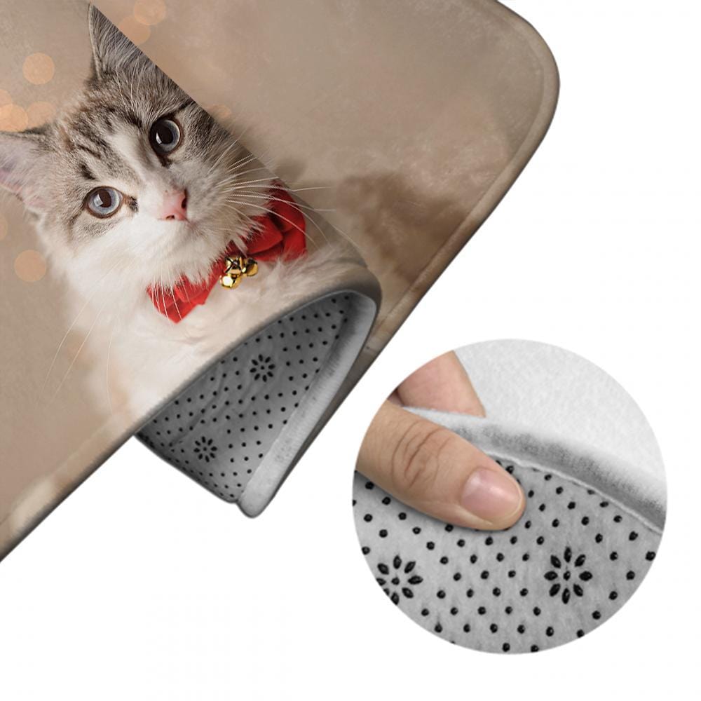 Custom Photo Bathroom Antiskid Pad 3pcs Bathroom Rug Bathroom Gifts - Image 4