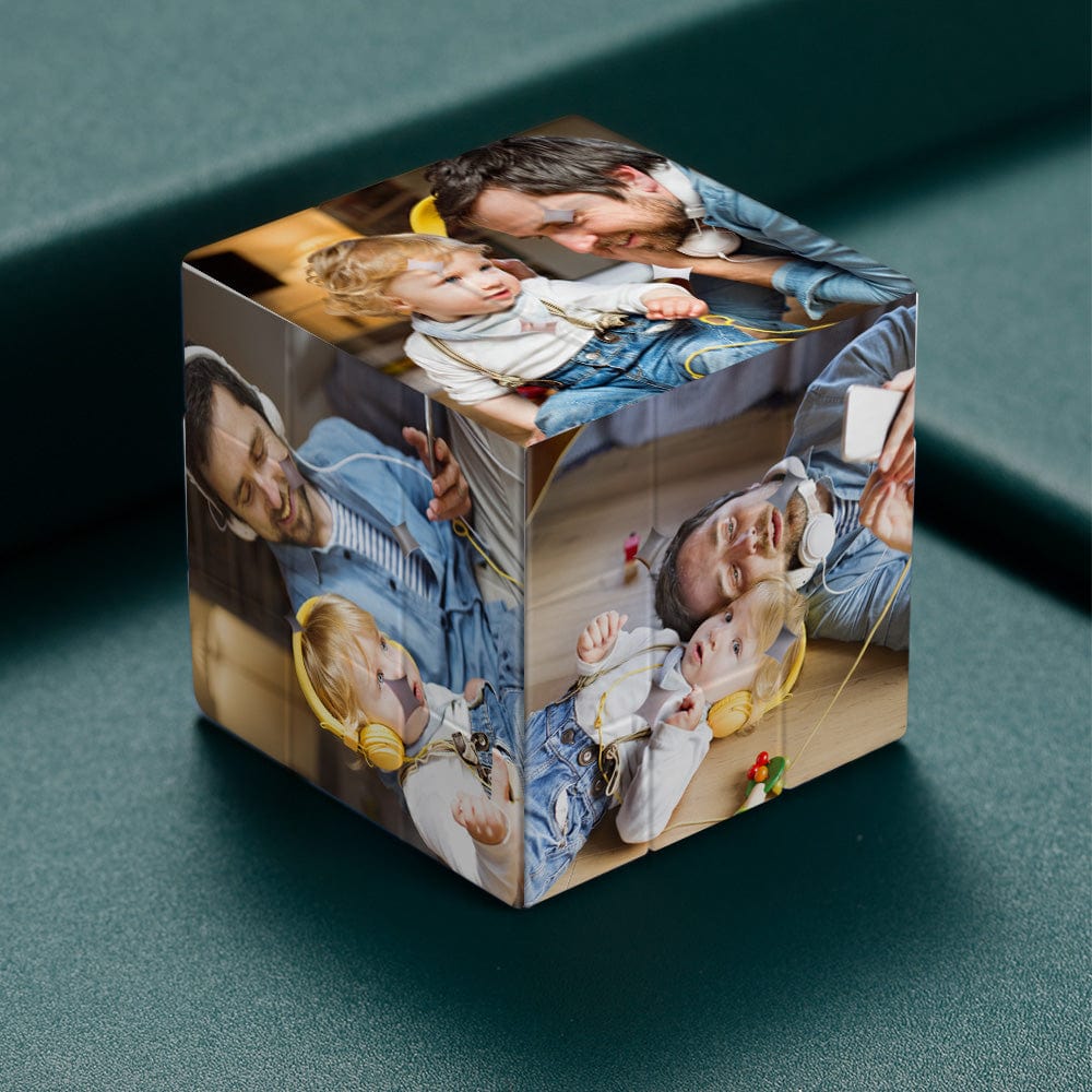 Father's Day Gifts Custom Rubic's Cube Gift For Dad - Image 2