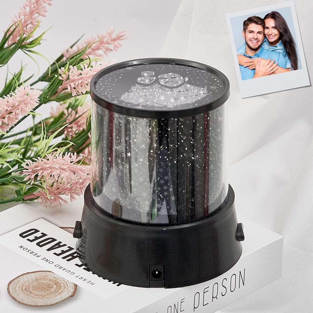 Personalized Photo Night Light Projector Valentine's Day Gift for Lover - Image 2