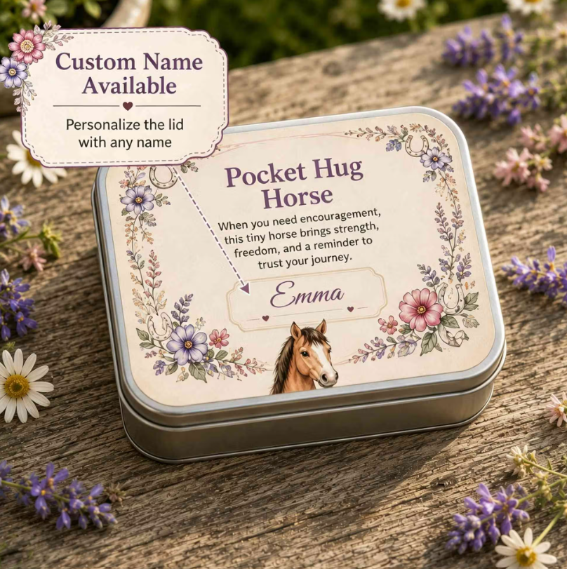 Personalized Pocket Hug Mini Plush Animal Gift Box With Name Comfort Keepsake Tin With Cute Stuffed Animal Heartfelt Gift For Familyfriends 7 - Image 2
