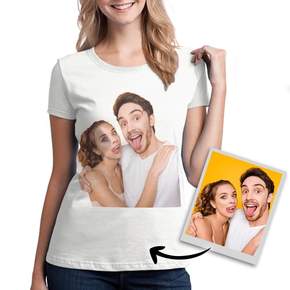 Print Photo On Shirt Face T-shirt Anniversary Gift