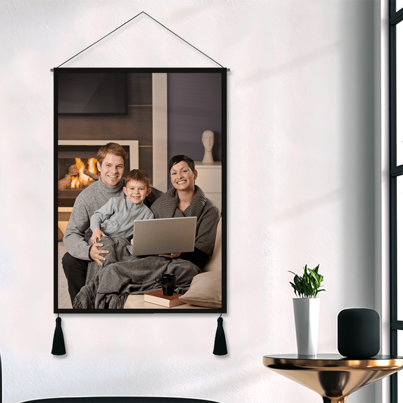 Father’s Day Gift Family Photo Tapestry Gift For Dad