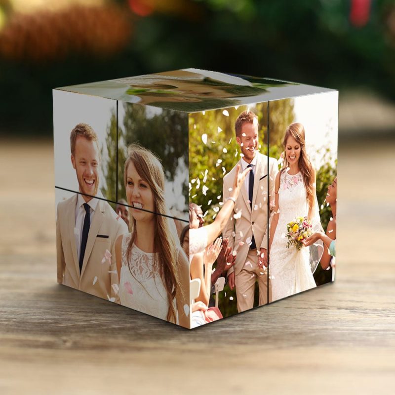 Picture Cube Gift Custom Photo Cube Flipping Photo Cube Picture Cube Wedding Gift