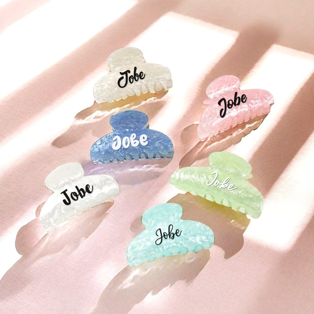 Custom Name Hair Claw Clips Personalized Hair Accessories Gift for Her