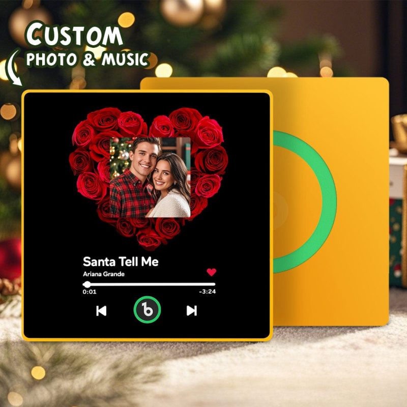 Custom Music & Photo Fridge Magnet FridgeBeats Pro Supports Bluetooth Connectivity