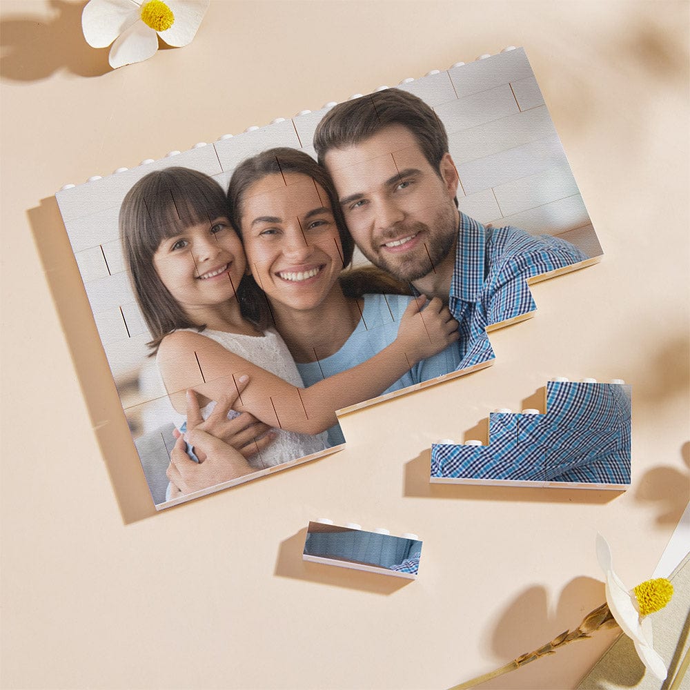 Personalized Music Code Custom Building Brick Photo Block Frame - Image 2