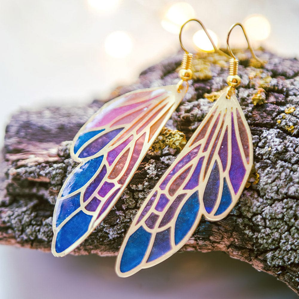 Butterfly Wing Earrings Acrylic Jewelry Gifts For Her