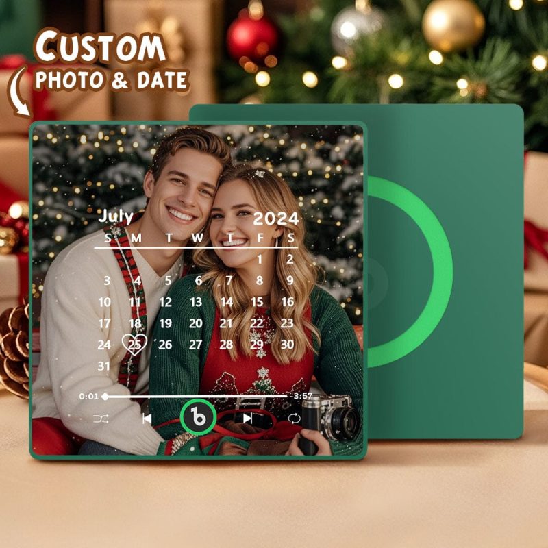 Custom Music, Photo & Calendar Fridge Magnet FridgeBeats Pro Supports Bluetooth Connectivity