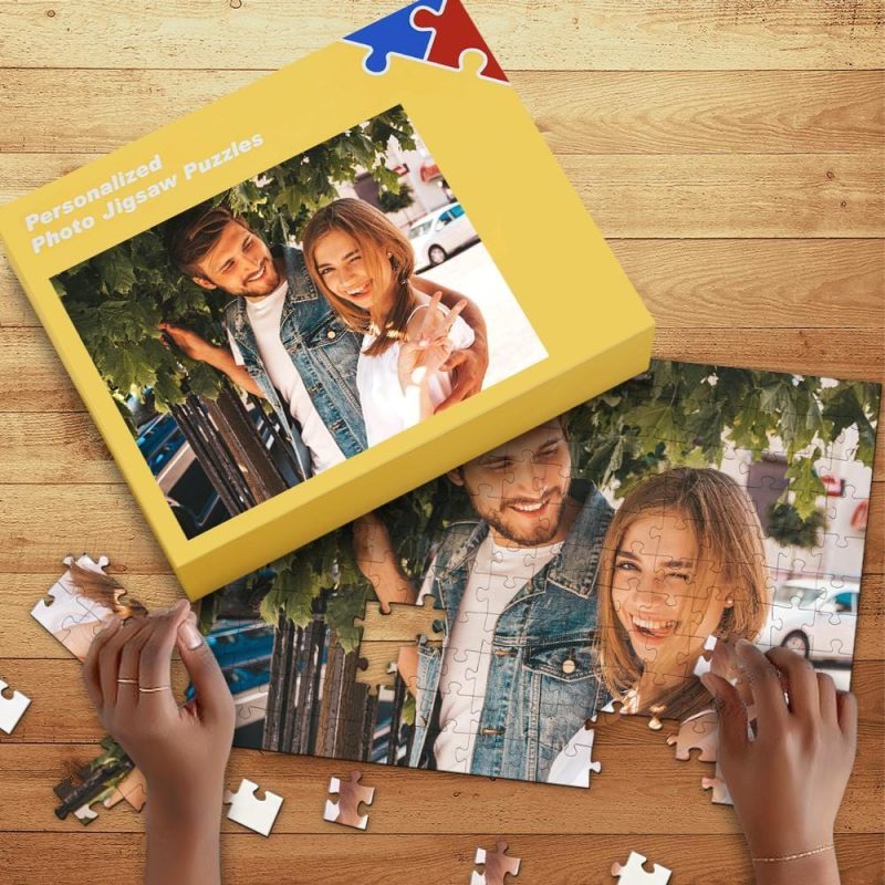 Custom Jigsaw Puzzle Long-distance Relationship Gift