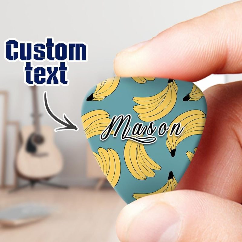 Banana Gift Custom Guitar Pick Gift For Boyfriend – 6pcs