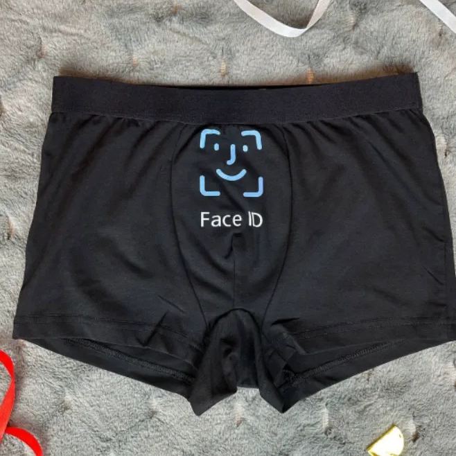 Novelty “Face ID” Boxer Briefs — Tech-Humor Edition