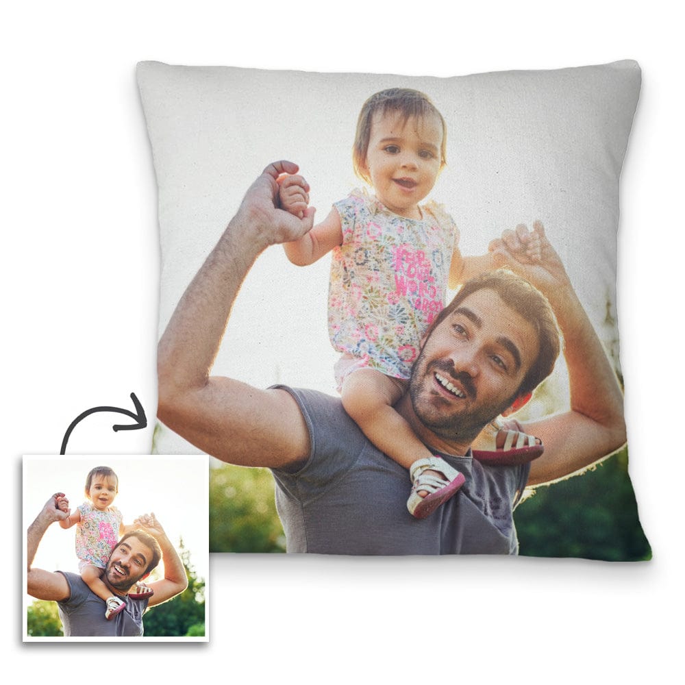 Custom Throw Pillow Photo Pillow Father's Day Gifts