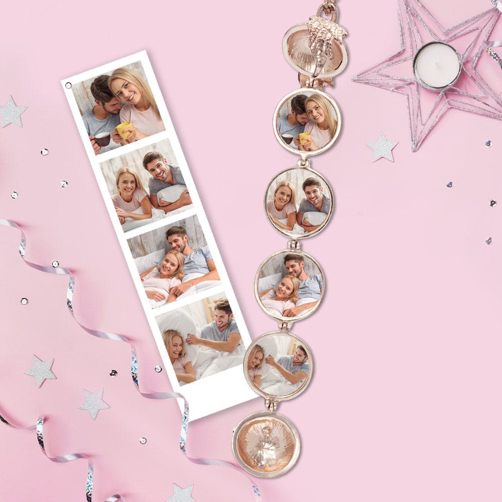 Custom Photo Locket Necklace Personalized Locket Necklace Mother's Day Gifts - Image 2
