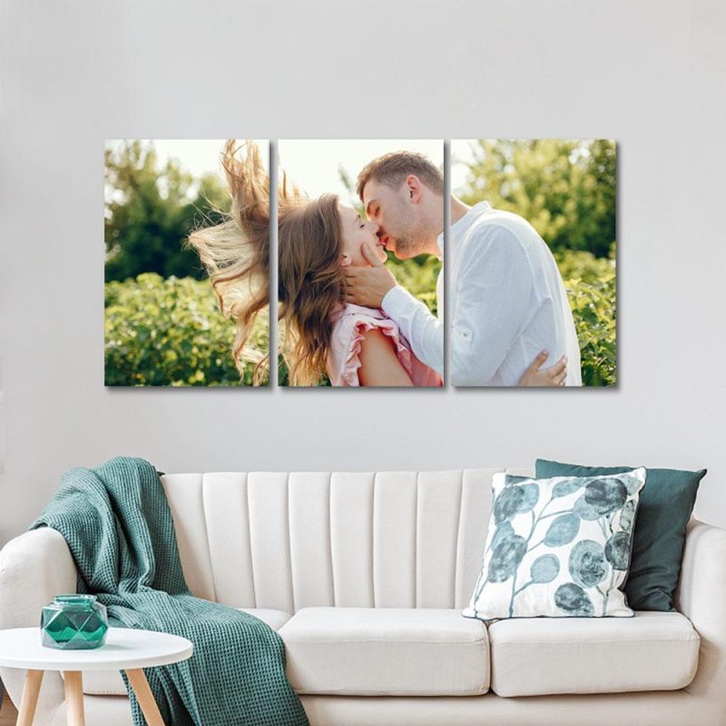 Anniversary Gift Personalized Canvas Print – 3pcs