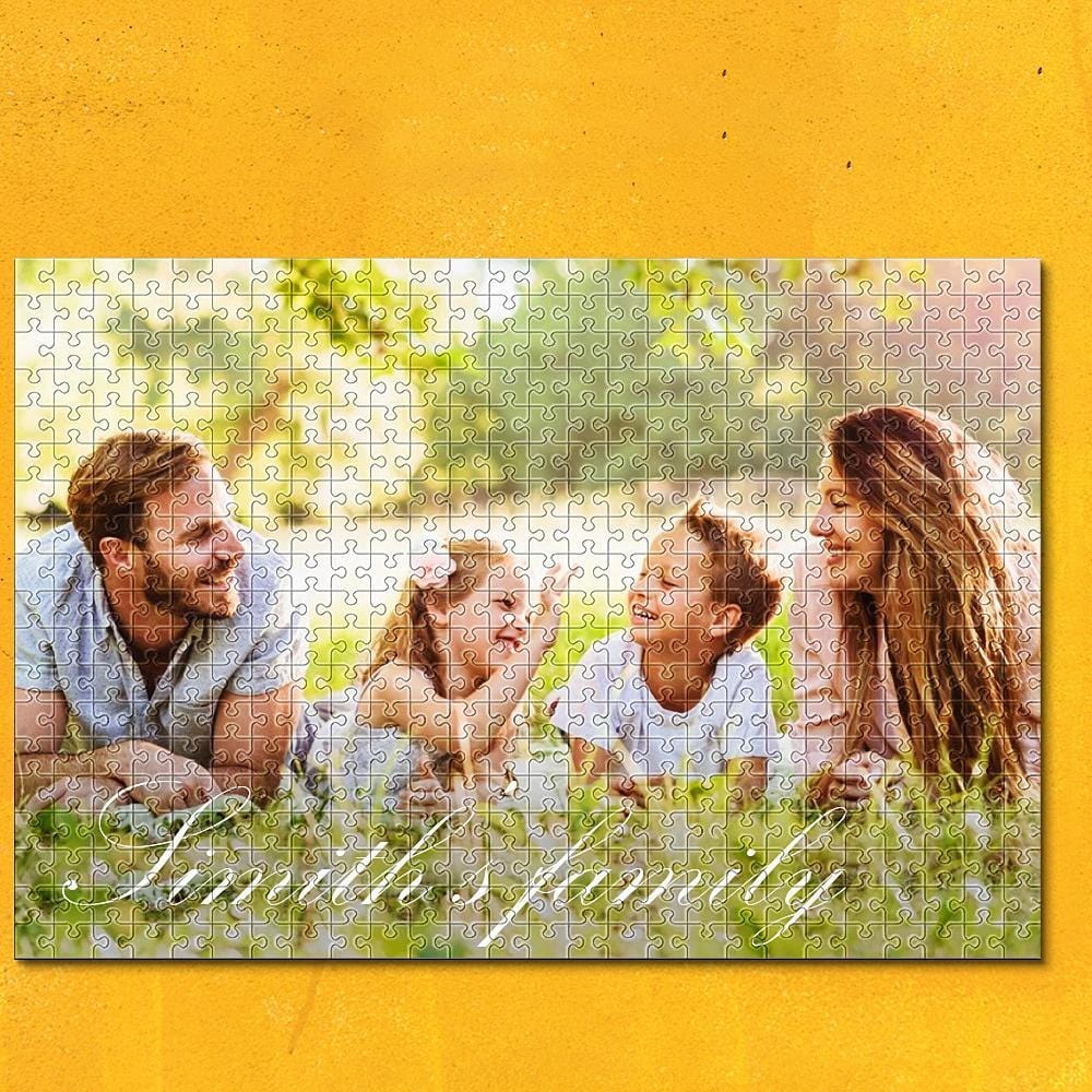Personalized Jigsaw Puzzle Anniversary Gifts for Family - Image 2