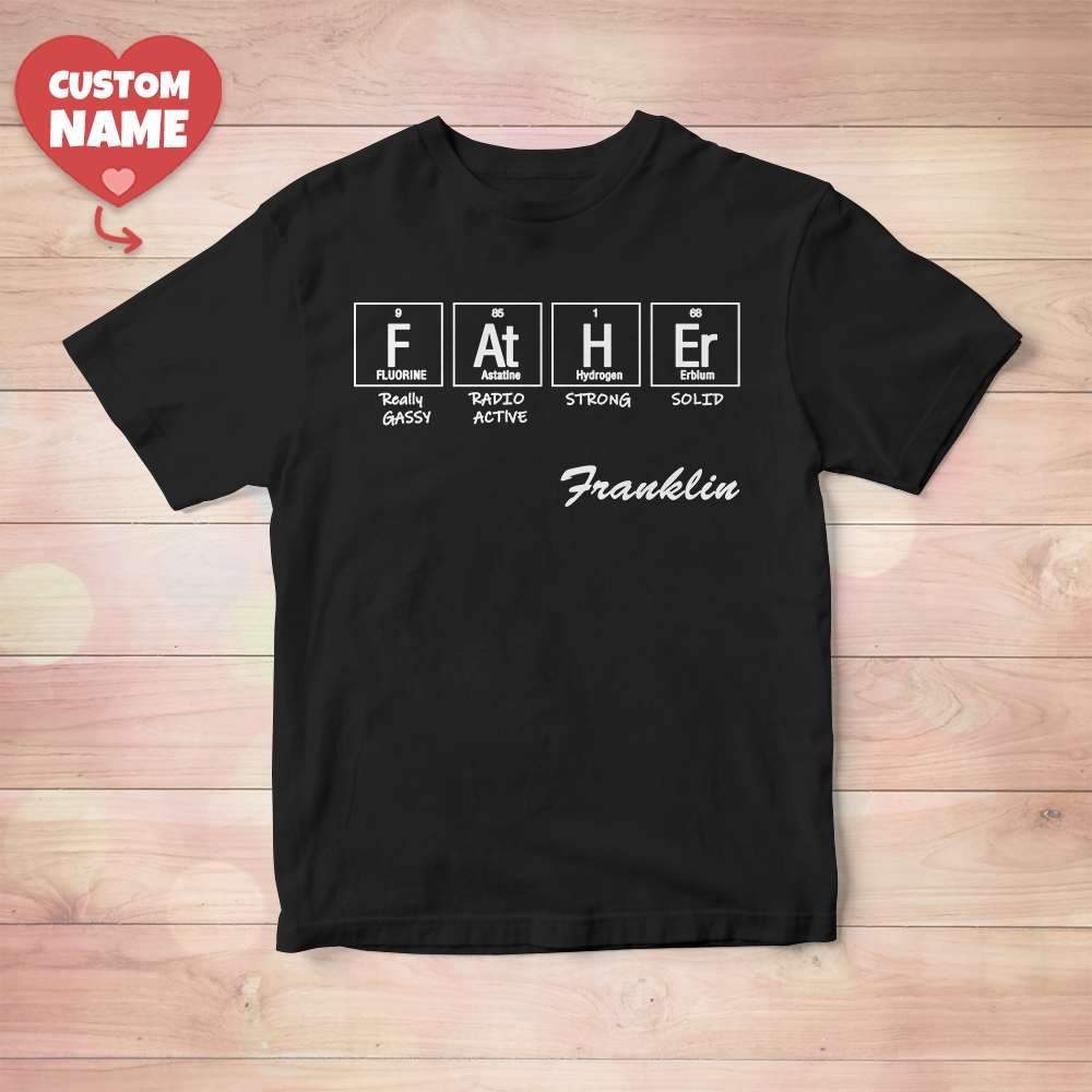 Father's Day T-shirt Custom T-shirt Gift For Dad - Image 2