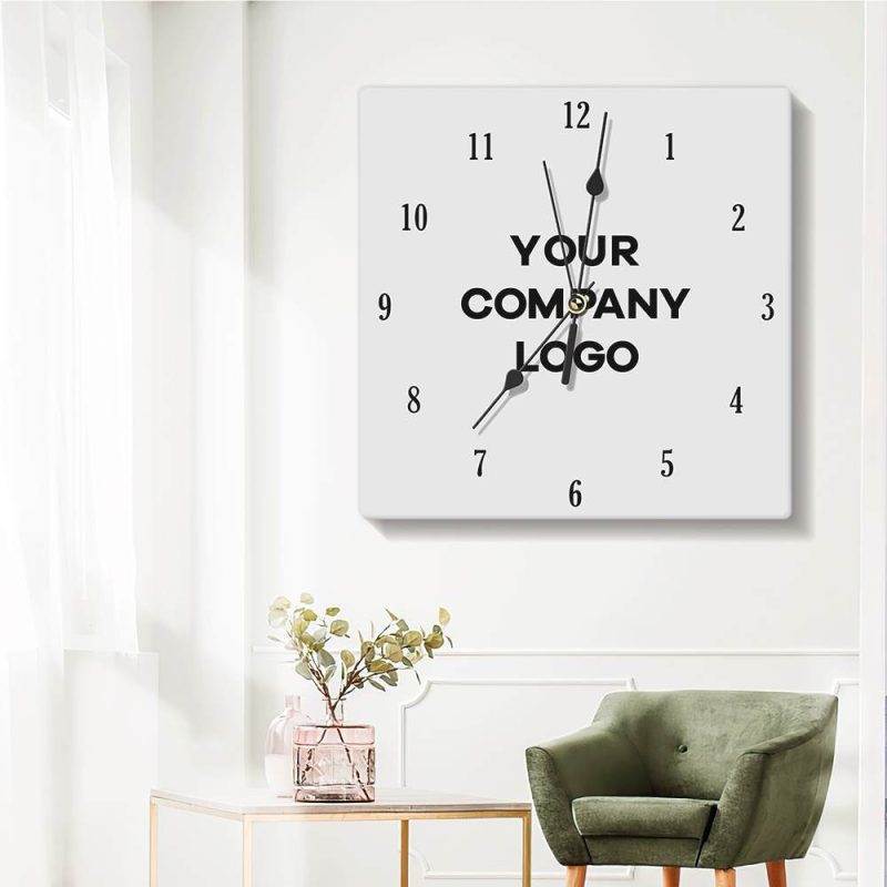 Custom Photo Clock Custom Wall Clock Corporate Gifts Picture Clock Business Gift