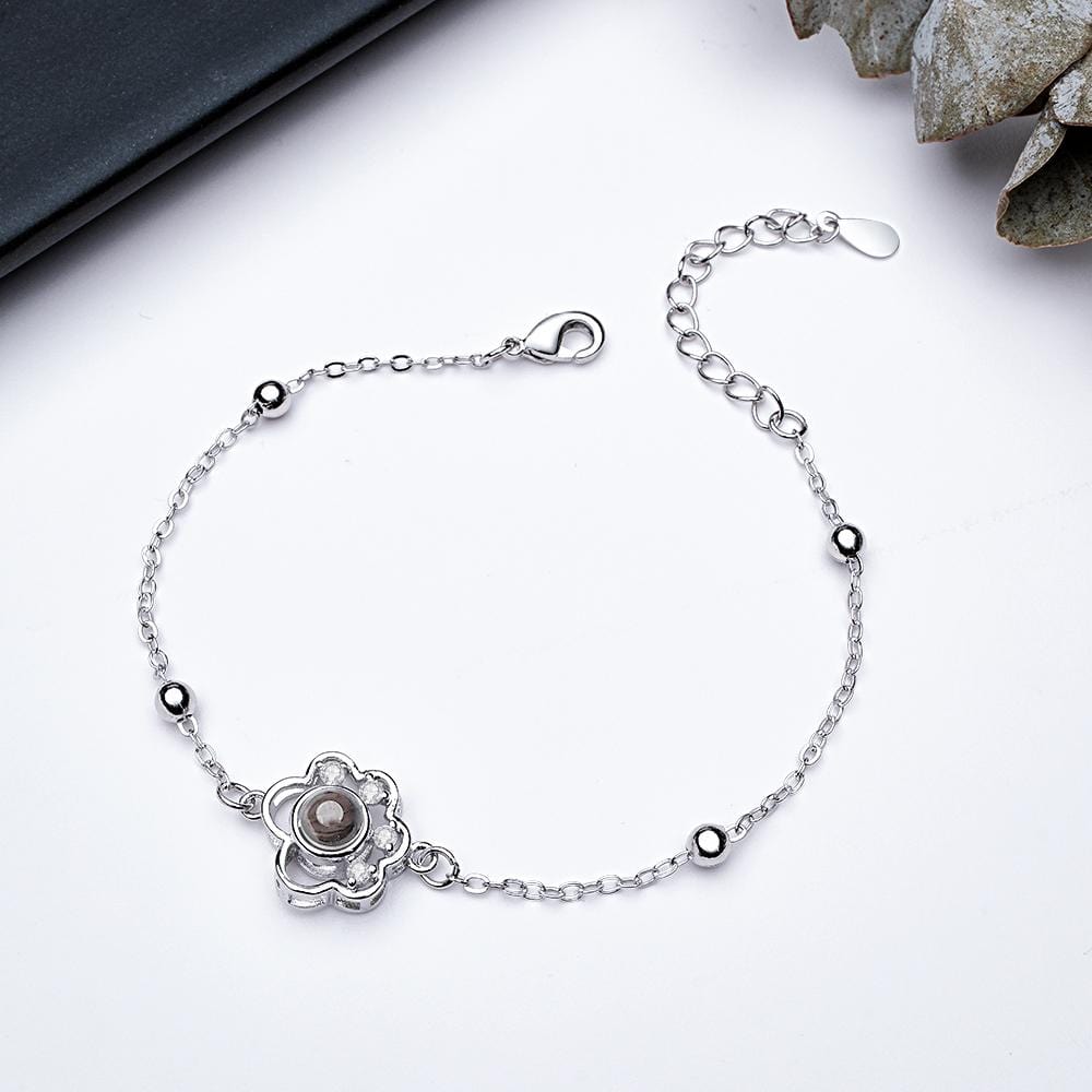 Custom Projection Bracelet Animal Footprint Cute Present for Pet Lover - Image 2