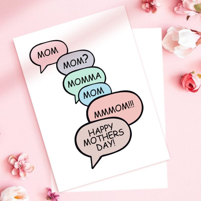 Funny Mother’s Day Greeting Card Funny Momma Card