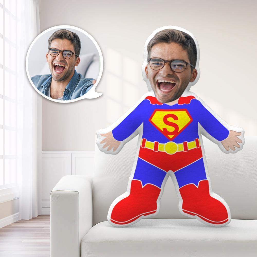 Face Pillows Personalized Pillows Pillow Toy Superman Superwoman Throw Pillow Boby Pillow Gag Gifts Funny Teacher Gifts
