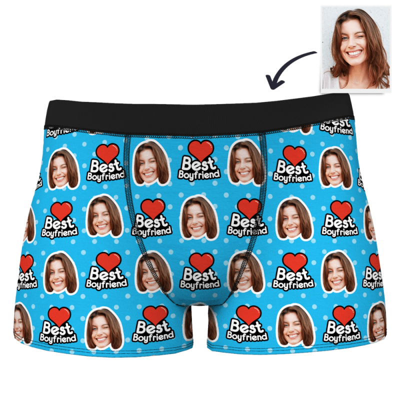 Boxer Brief Underwear with Face – Best Boyfriend