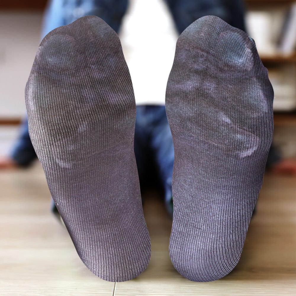Funny 3D Print Animal Socks Feet Socks Funny Socks Gifts - Black Bear Feet - Image 2