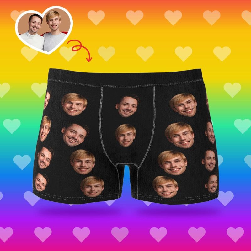 Personalized Underwear Long Distance Relationship LGBT Gift