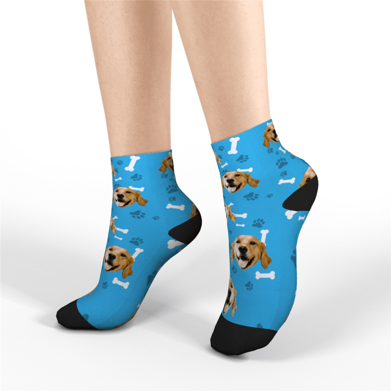 Dog Memorial Gift Quarter Socks Valentine’s Gifts For Dog Lovers