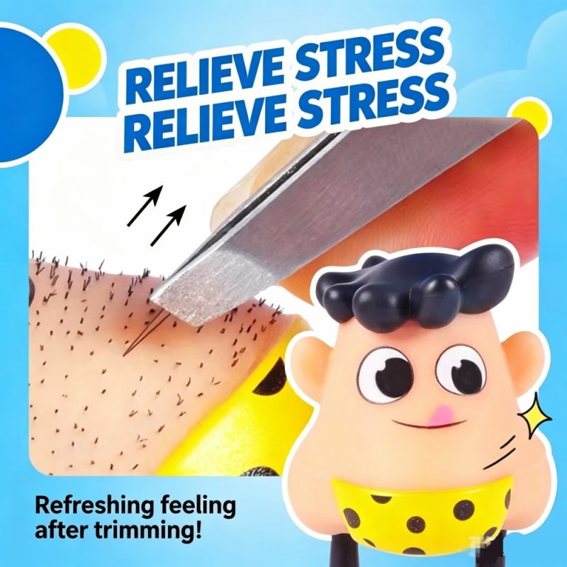 Pull Out And Squeeze Blackheads, Relieve Stress Toy, Funny Keychain Pendant To Relax