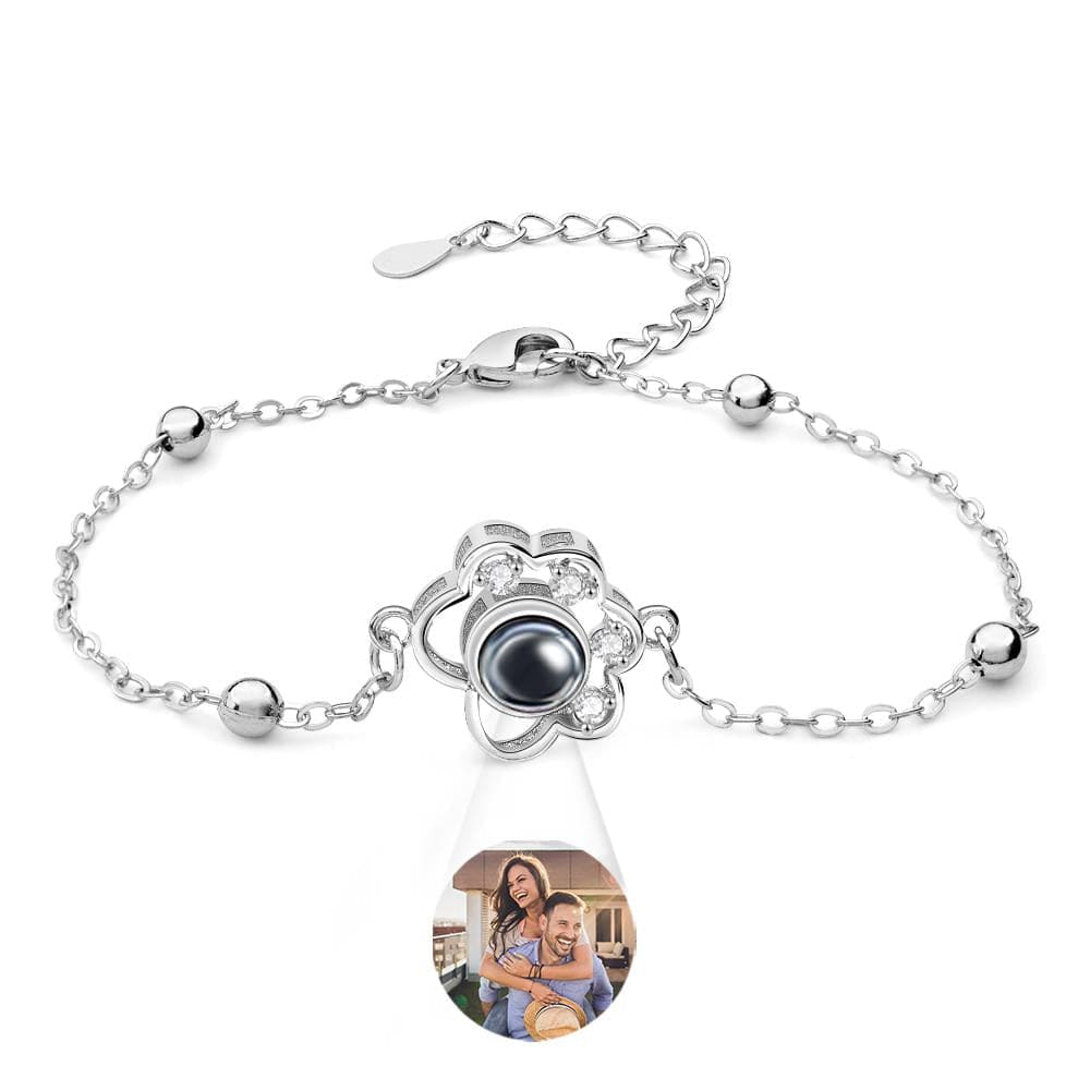 Custom Projection Bracelet Animal Footprint Cute Present for Pet Lover