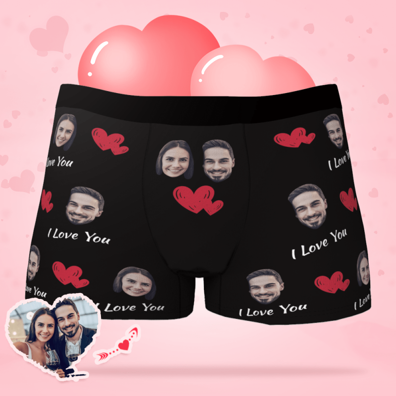 Face Boxers Gift For Husband Valentines Day Gifts For Him