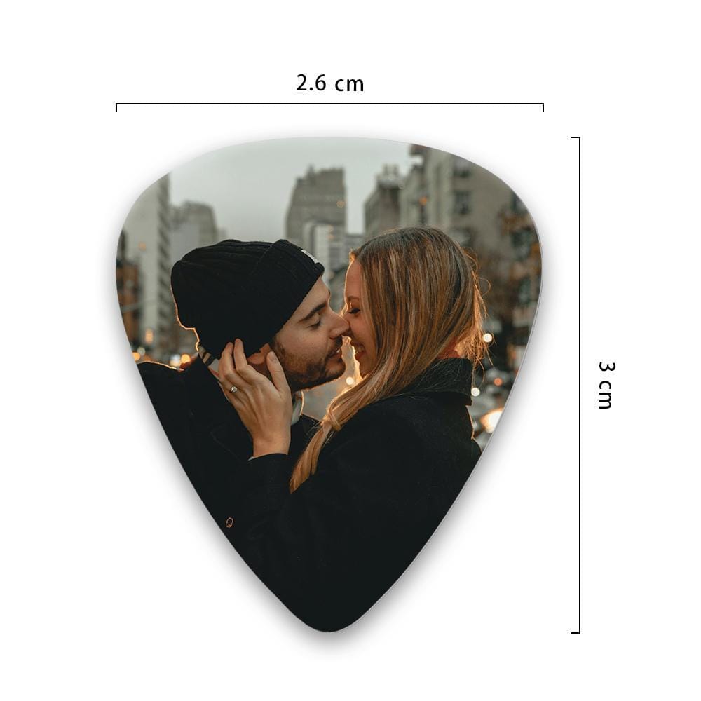 Photo Guitar Pick Valentine's Gifts Birthday Gifts for Him - 12pcs - Image 2