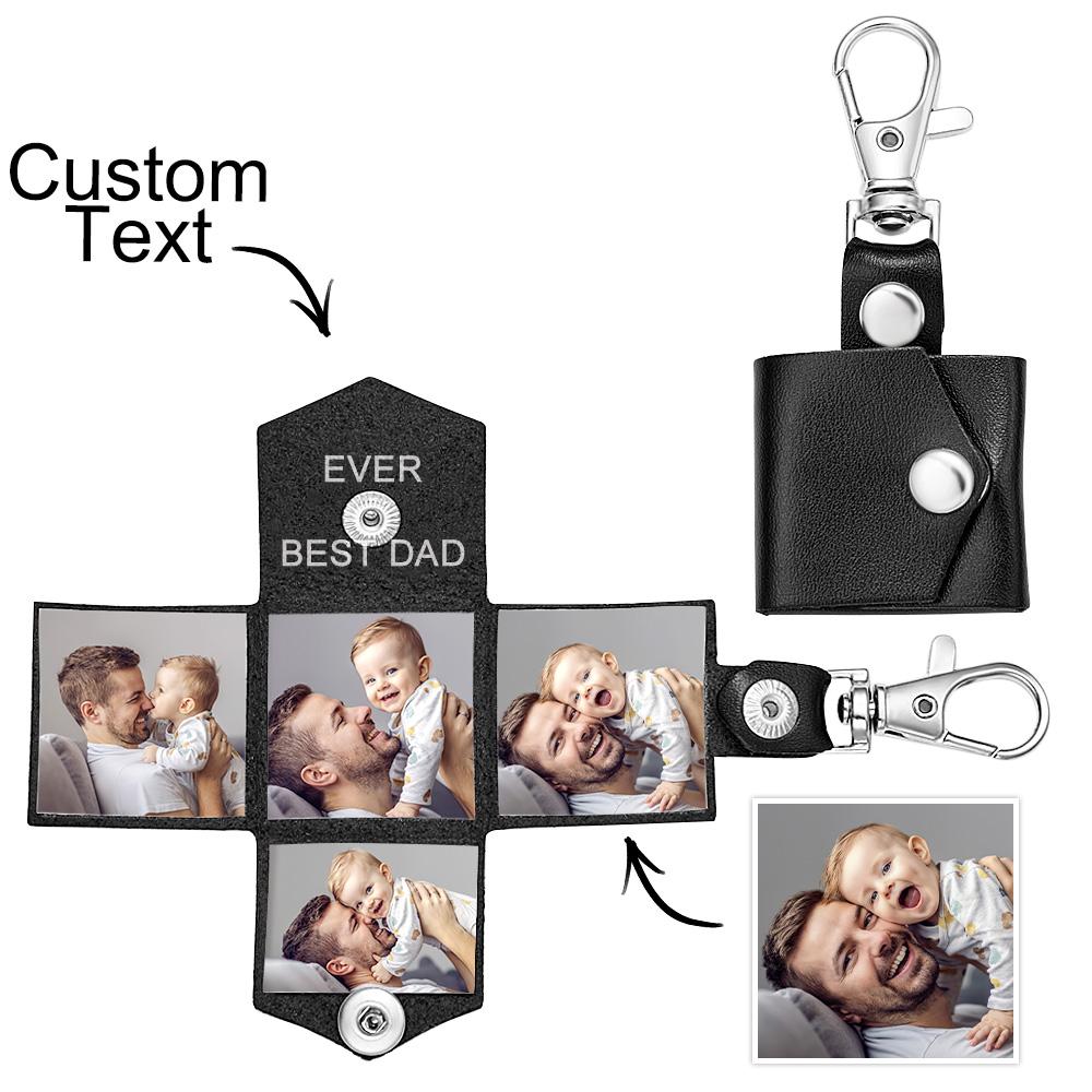 Custom Photo Engraved Keychain Creative Envelope Gifts - Image 2