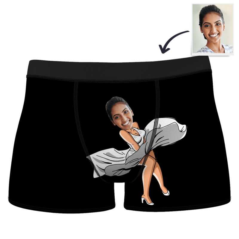 Long Distance Relationship Gift For Boyfriend Custom Underwear