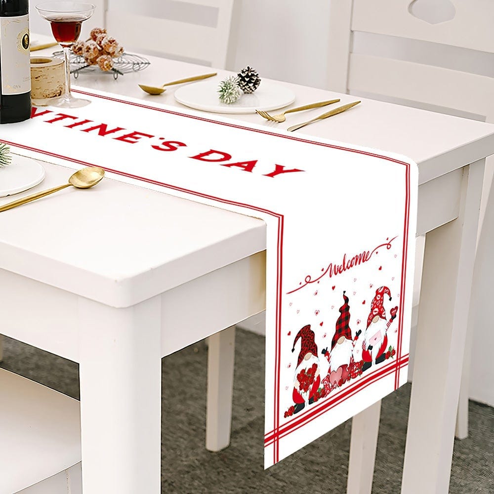 Valentines Day Table Runner Three Goblins Wedding Table Runner Valentine's Day Gifts - Image 2