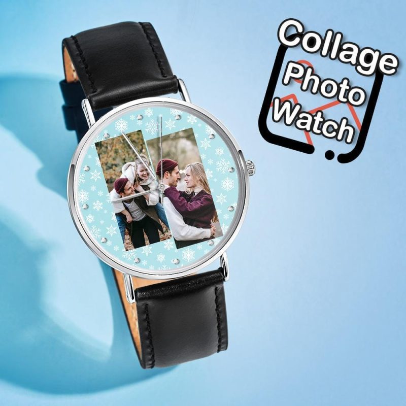 Photo Watch Engraved Watches Personalized Gifts for Girlfriend