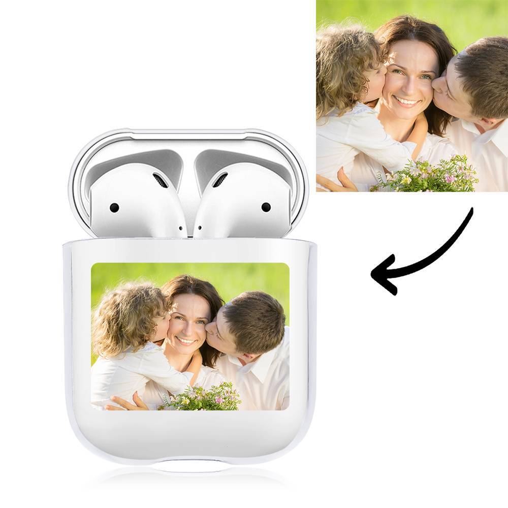 Photo Earphone Case for AirPods Family Gift - Transparent