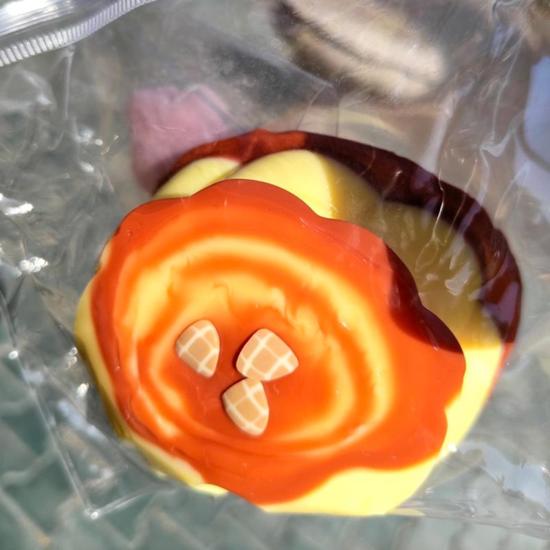 Pudding Squeeze Toy Soft Slow-Rising Dessert Fidget Toy Gift for Friend