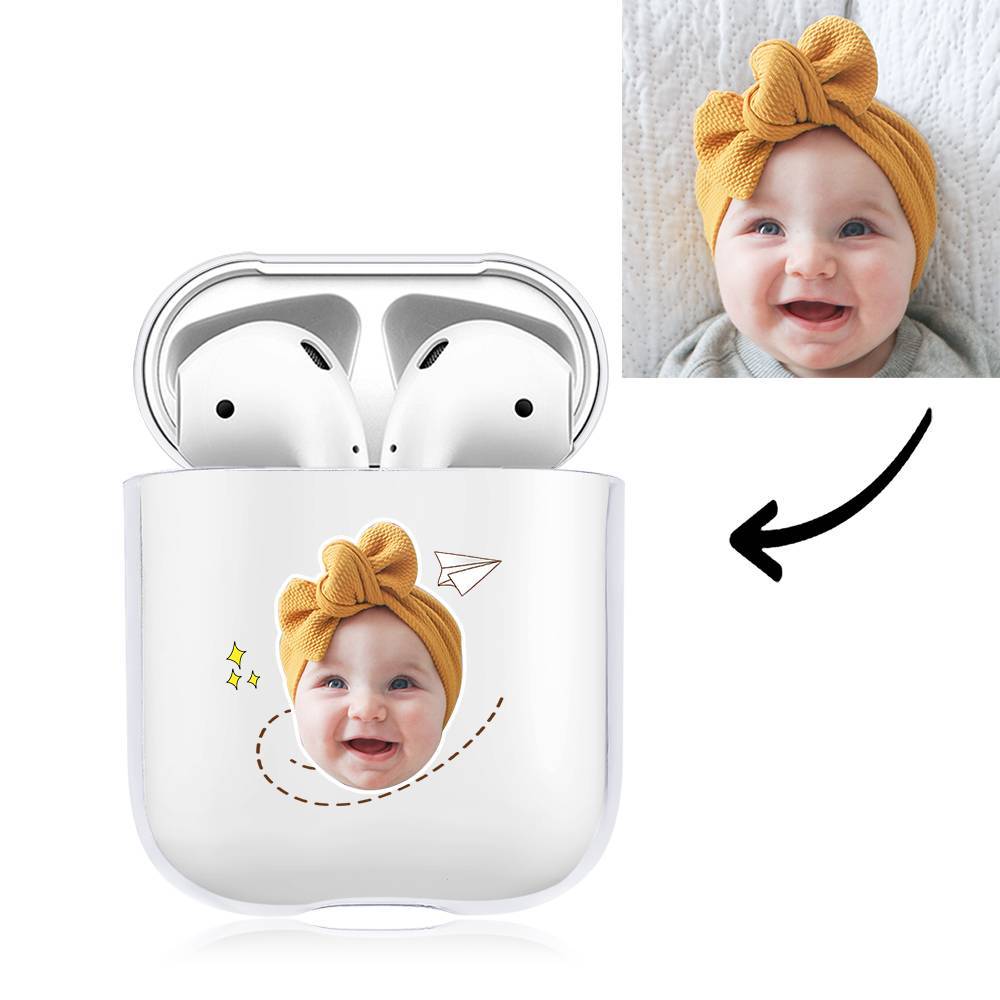 Custom Photo Earphone Case for AirPods Always Love You Baby Transparent - Avatar