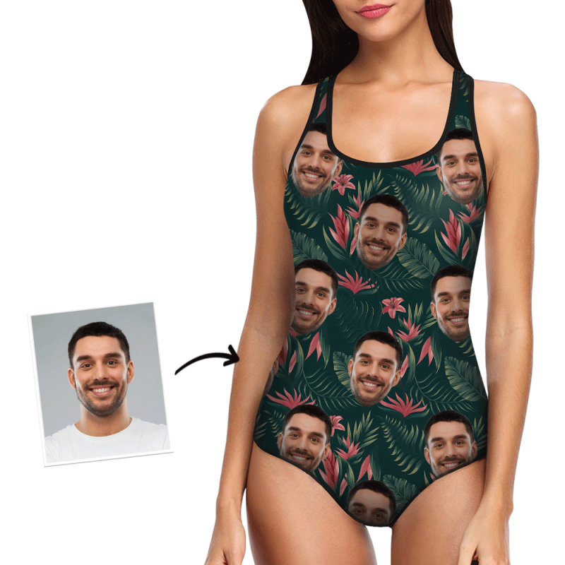 Custom Bathing Suit Face Bathing Suit Gift For Girlfriend
