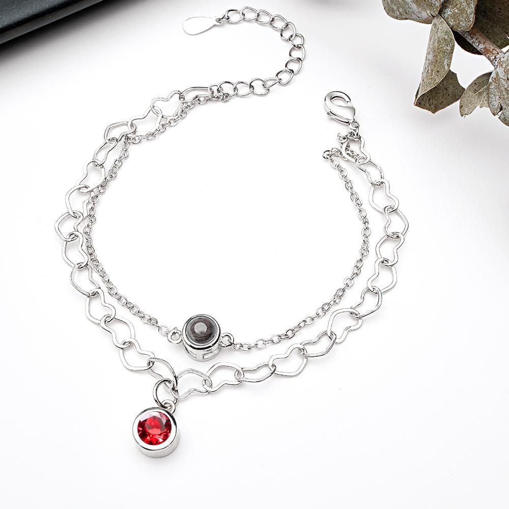 Personalized Projection Bracelet Heart Creative Gift - Image 2