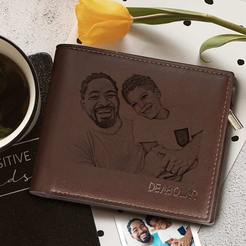 Custom Men’s Photo Wallet Gifts For Father