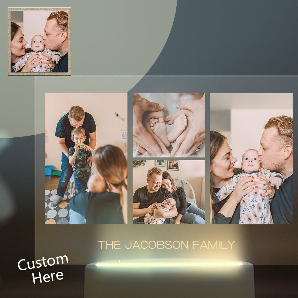 Personalized Photo Night Light Gifts For Family - Image 2