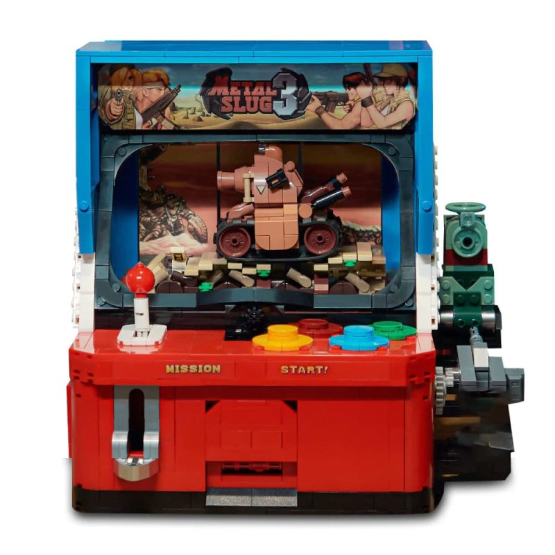 Pantasy Retro Arcade Machine Building Set Metal Slug Entertainment System Building Kit for Adults
