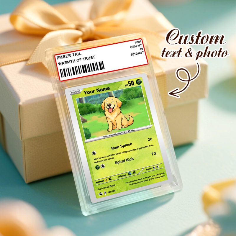 Custom Pet Card Custom Card Gifts For Pet Lover Custom Dog Present