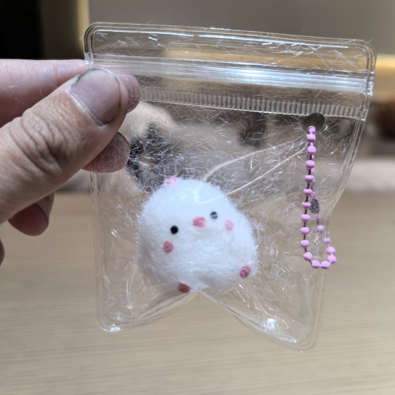 White Chick Squishy Stress Relief Toy Cute Doll for Pet Lover