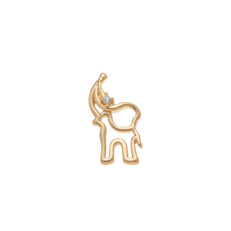 Locket Necklace Accessories Elephant