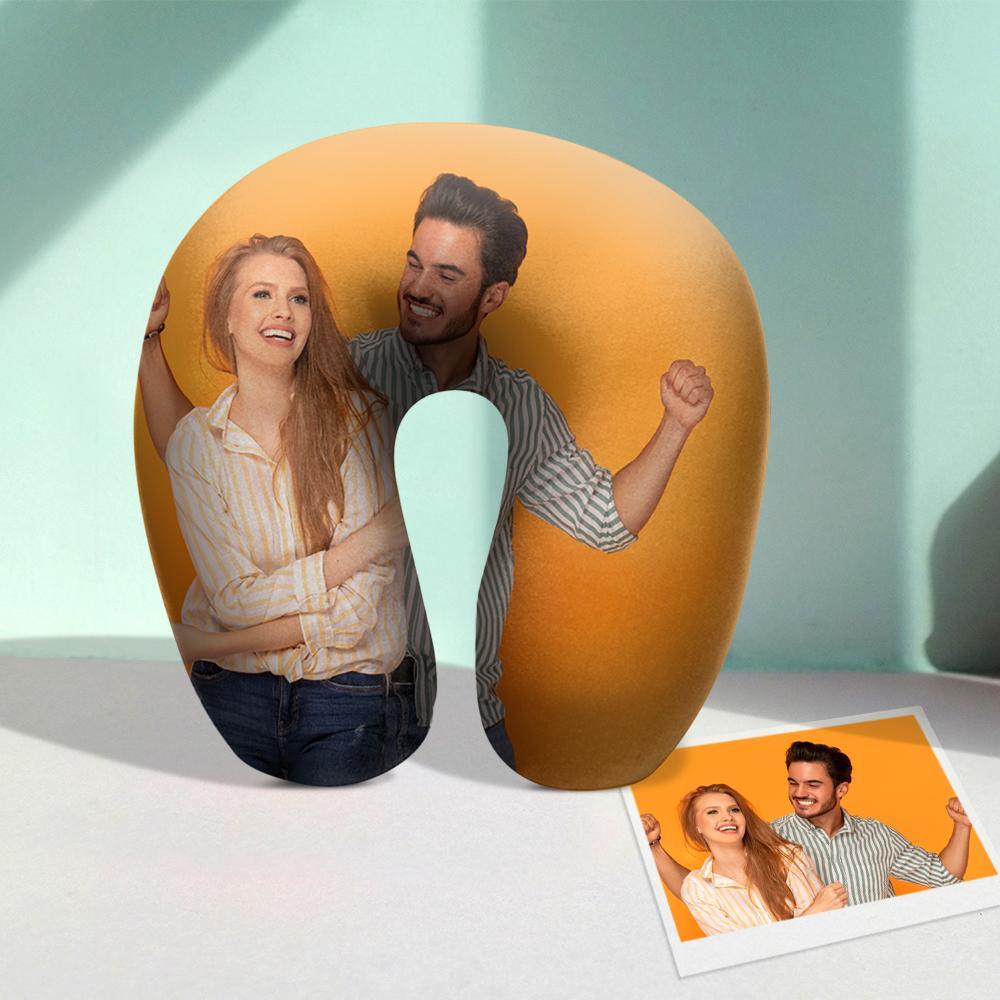 Neck Pillow with Photo Valentines Day Gifts Anniversary Gifts - Image 2
