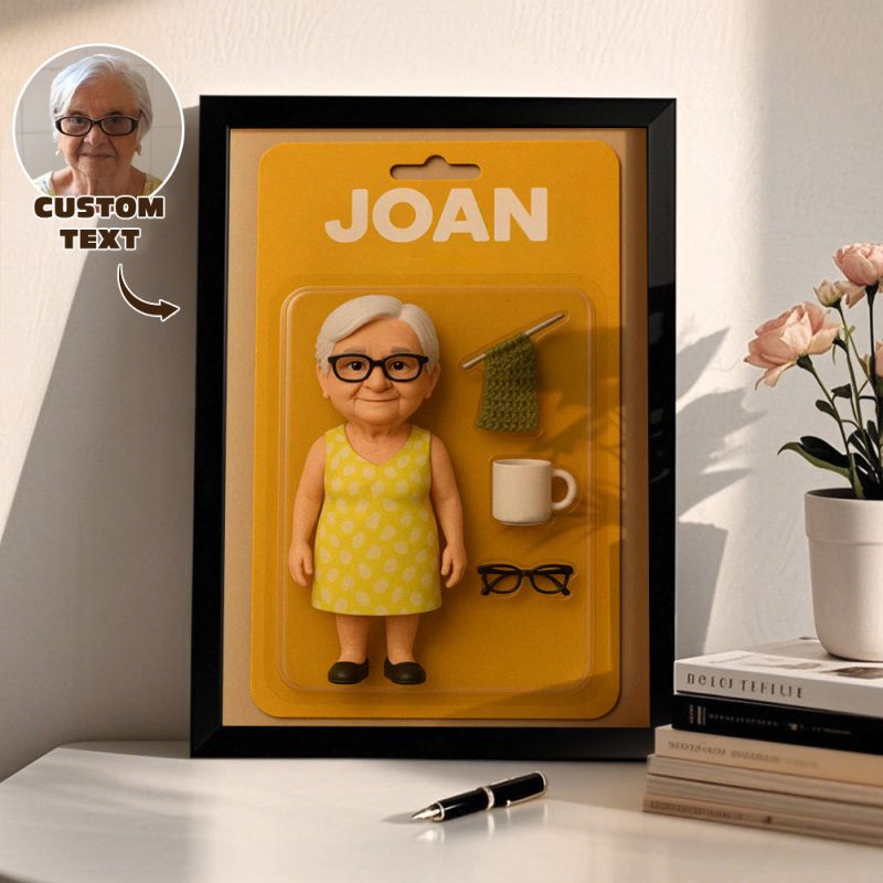 Custom Full Body Action Figure Portraits | Personalized Toy Box Art | Custom Photo Frame Decorations | Engineer Style