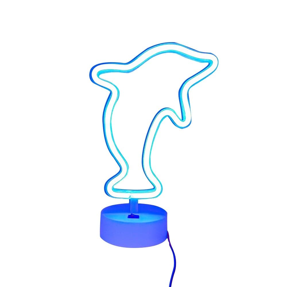 LED Animal Shape Neon Lights Gift For Kids-Dolphin - Image 2